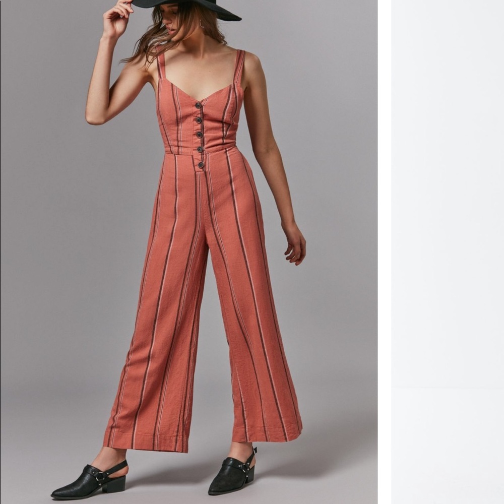 Urban Outfitters Button Jumpsuit